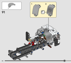 LEGO 42167 instructions page 66 – build guide