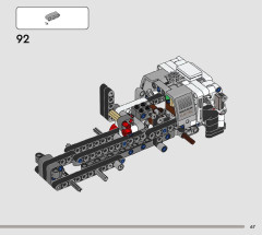LEGO 42167 instructions page 67 – build guide
