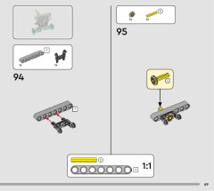 LEGO 42167 instructions page 69 – build guide