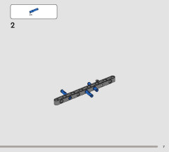 LEGO 42167 instructions page 7 – build guide