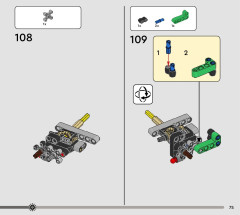 LEGO 42167 instructions page 75 – build guide