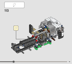 LEGO 42167 instructions page 79 – build guide