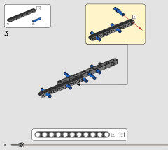 LEGO 42167 instructions page 8 – build guide