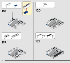 LEGO 42167 instructions page 82 – build guide