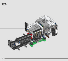 LEGO 42167 instructions page 84 – build guide