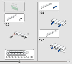 LEGO 42167 instructions page 85 – build guide