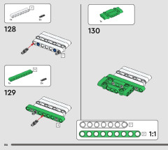 LEGO 42167 instructions page 86 – build guide