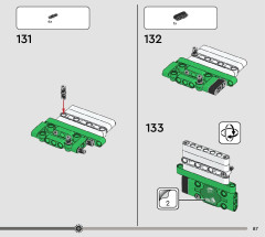LEGO 42167 instructions page 87 – build guide