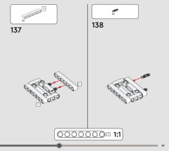 LEGO 42167 instructions page 91 – build guide