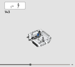 LEGO 42167 instructions page 95 – build guide