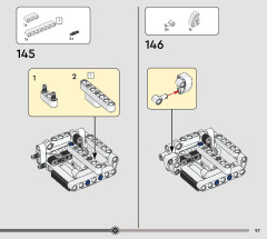 LEGO 42167 instructions page 97 – build guide