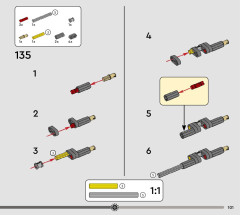 LEGO 42168 instructions page 101 – build guide