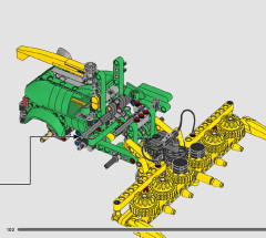 LEGO 42168 instructions page 102 – build guide