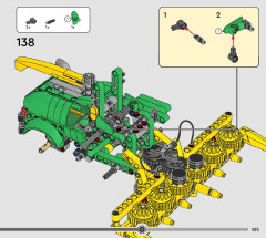 LEGO 42168 instructions page 105 – build guide