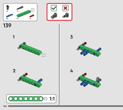 LEGO 42168 instructions page 106 – build guide