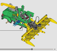 LEGO 42168 instructions page 107 – build guide
