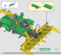 LEGO 42168 instructions page 108 – build guide