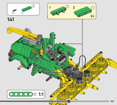 LEGO 42168 instructions page 109 – build guide