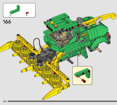 LEGO 42168 instructions page 122 – build guide
