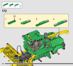 LEGO 42168 instructions page 126 – build guide