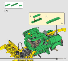 LEGO 42168 instructions page 127 – build guide