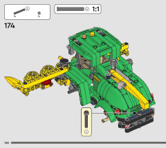 LEGO 42168 instructions page 130 – build guide