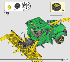 LEGO 42168 instructions page 131 – build guide