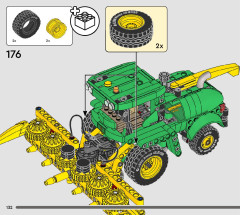 LEGO 42168 instructions page 132 – build guide