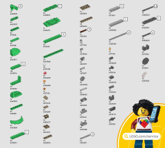 LEGO 42168 instructions page 139 – build guide
