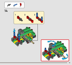LEGO 42168 instructions page 15 – build guide