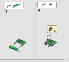 LEGO 42168 instructions page 17 – build guide