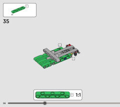 LEGO 42168 instructions page 28 – build guide