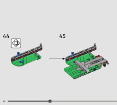 LEGO 42168 instructions page 32 – build guide