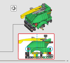 LEGO 42168 instructions page 45 – build guide