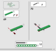 LEGO 42168 instructions page 47 – build guide