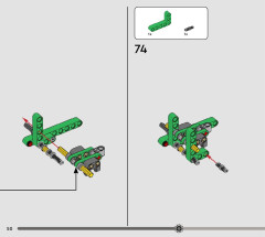 LEGO 42168 instructions page 50 – build guide