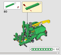 LEGO 42168 instructions page 57 – build guide