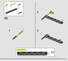 LEGO 42168 instructions page 65 – build guide
