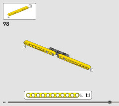 LEGO 42168 instructions page 68 – build guide