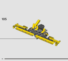 LEGO 42168 instructions page 72 – build guide