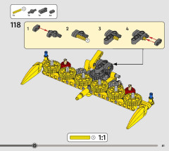 LEGO 42168 instructions page 81 – build guide