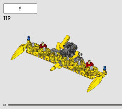 LEGO 42168 instructions page 82 – build guide