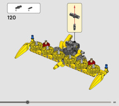 LEGO 42168 instructions page 83 – build guide