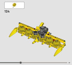 LEGO 42168 instructions page 87 – build guide