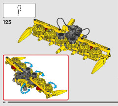 LEGO 42168 instructions page 88 – build guide