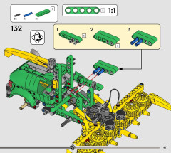 LEGO 42168 instructions page 97 – build guide