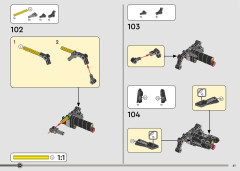 LEGO 42169 instructions page 61 – build guide