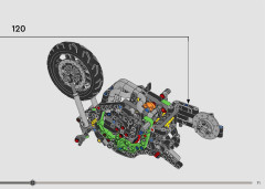 LEGO 42170 instructions page 71 – build guide