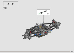 LEGO 42171 instructions page 105 – build guide
