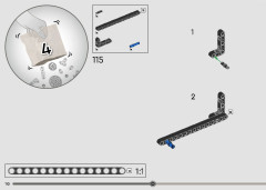 LEGO 42171 instructions page 110 – build guide